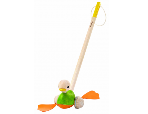 Plan Toys - Canard à pousser