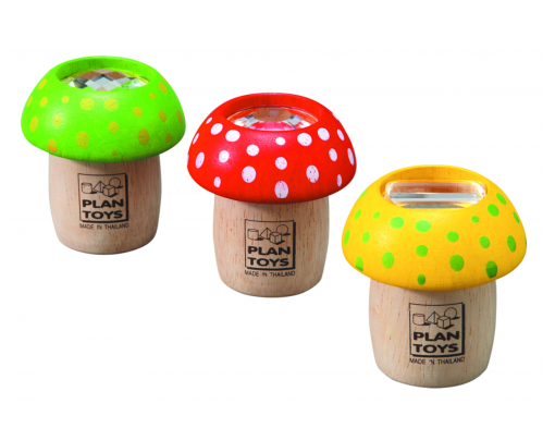 Plan Toys - Kaléidoscope Champignon