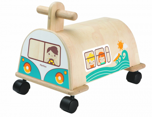 Plan Toys - Porteur enfant Montez sur le bus