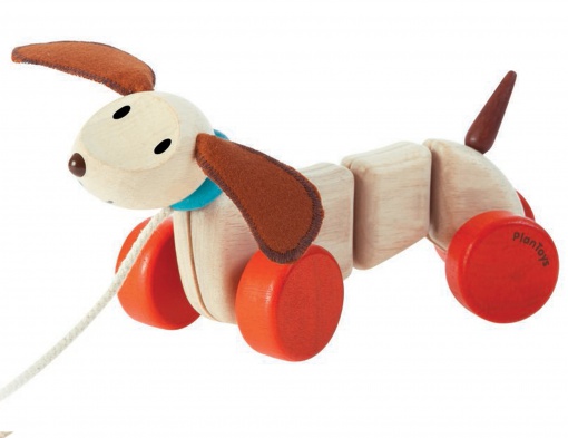 Plan Toys - Chien à tirer