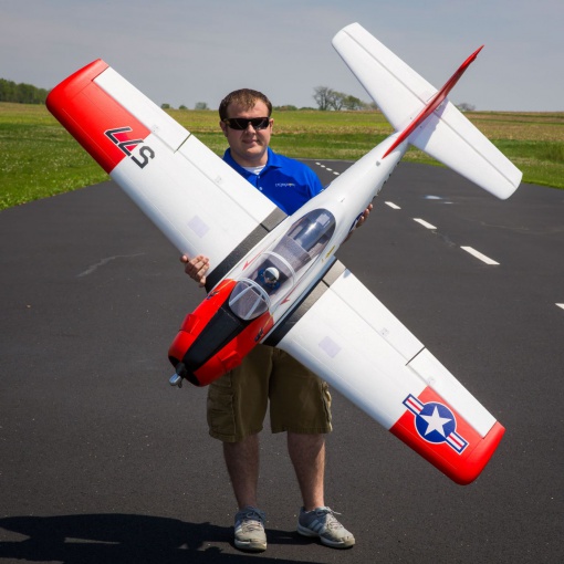 E-Flite - Carbon-Z Trojan T-28 AS3X – Image 16
