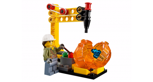 Lego L'hélicoptère d'approvisionnement du volcan – Image 3