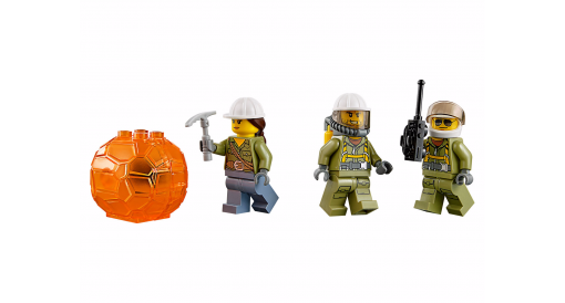 Lego L'hélicoptère d'approvisionnement du volcan – Image 2