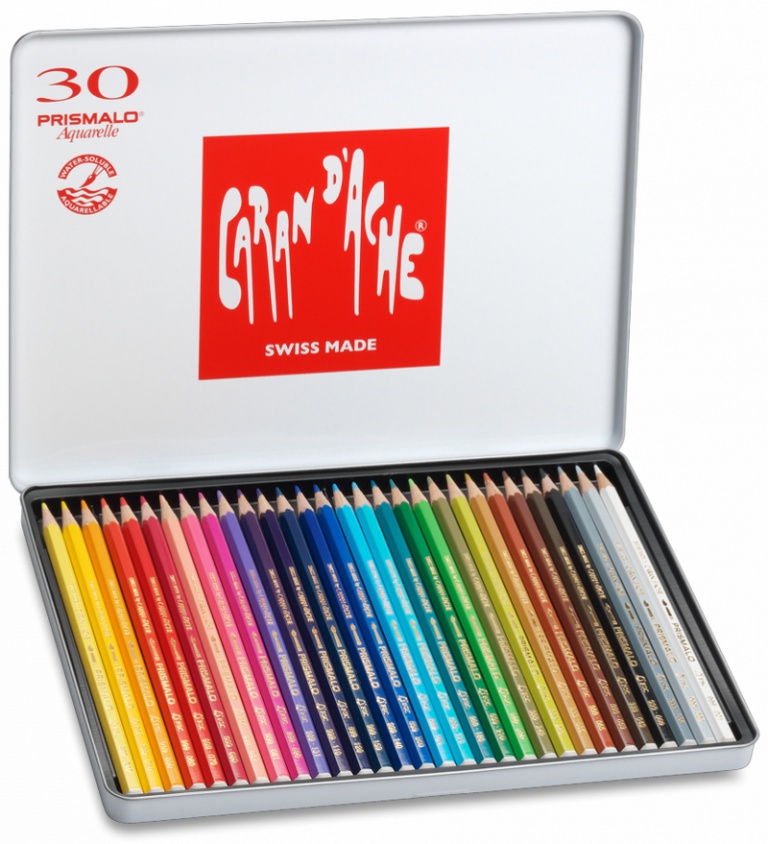 Caran d'Ache Crayons couleur Prismalo (30 PCES) Skymania.ch