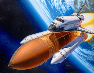 Revell - Maquette Space Shuttle Discovery+Booster Rockets