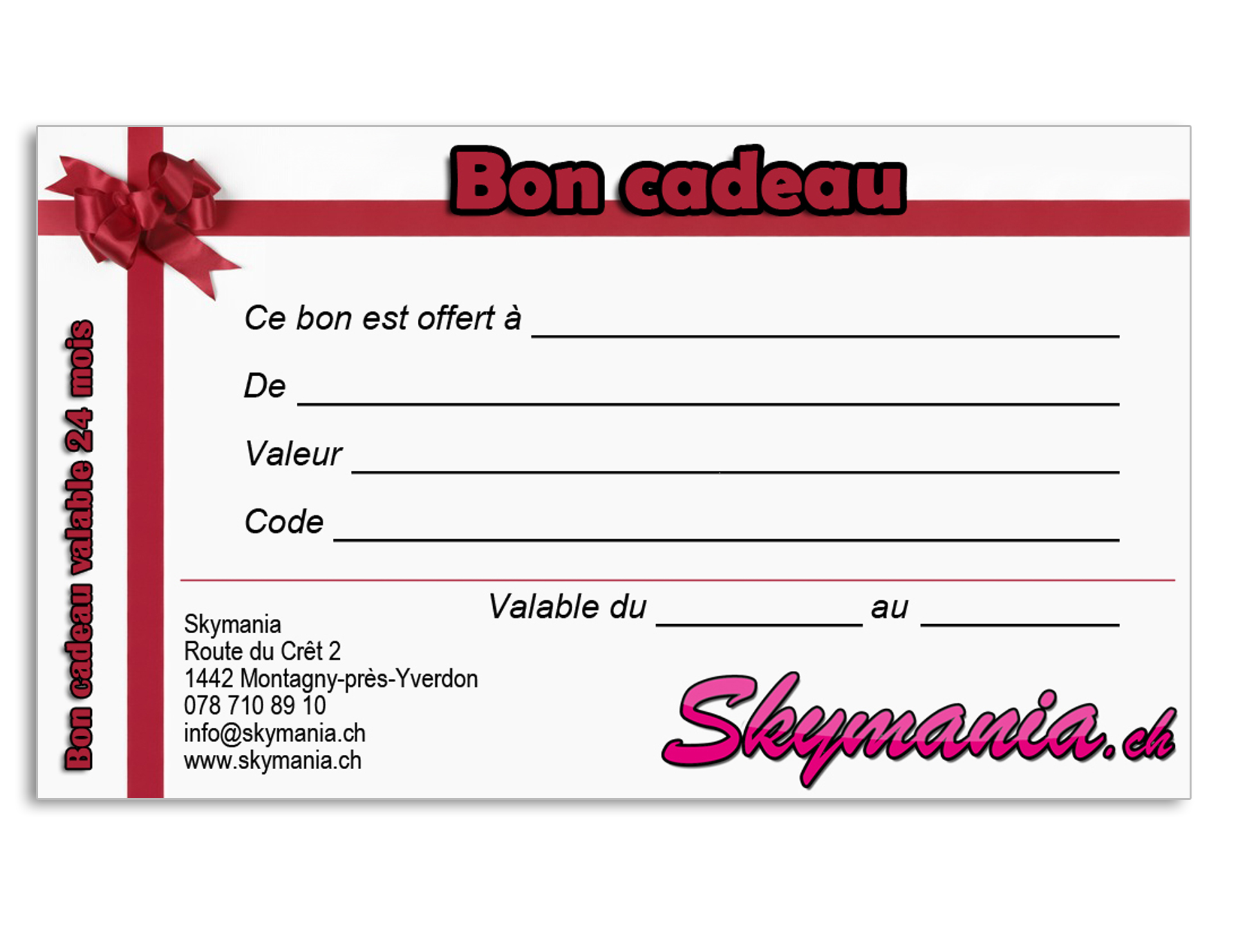 Bon Cadeau 