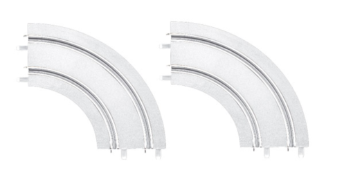 Carrera GO Courbe verglacée 1/90°, 2pcs