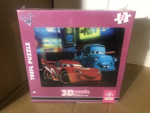 Puzzle 3D, 72 pièces Flash McQueen